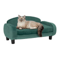 Pet Sofa Bed Small for Cats and Small Dogs, Teal 61014