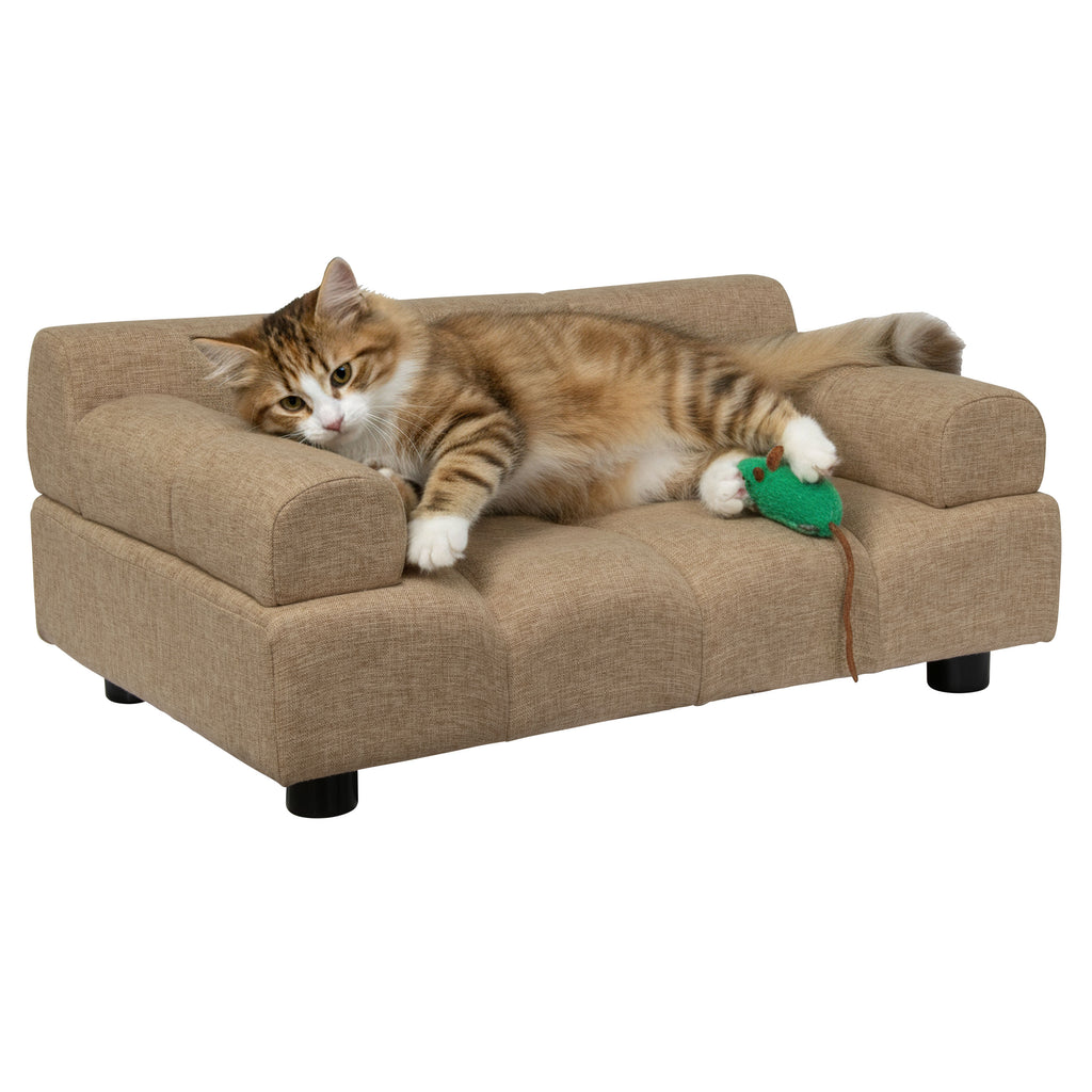 Pet Couch for Small to Medium Pets, Sand